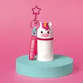 Legami Legami | Unicorn Coin Purse with Key Ring - Mini Kawaii