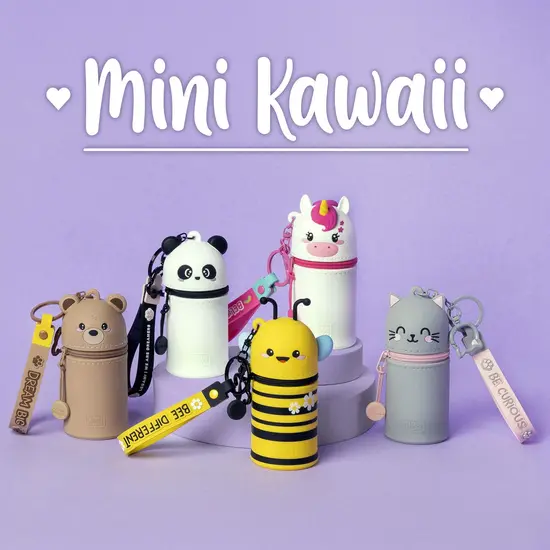 Legami Legami | Teddy Portemonnee Met Sleutelhanger - Mini Kawaii