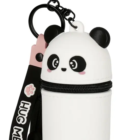 Legami Legami | Panda-Geldbörse mit Schlüsselring – Mini Kawaii