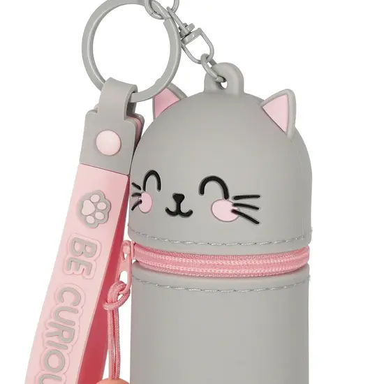 Legami Legami | Kitty Coin Purse with Key Ring - Mini Kawaii