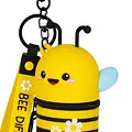 Legami Legami | Bee Coin Purse with Key Ring - Mini Kawaii