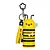 Legami Legami | Porte-monnaie abeille avec porte-clés - Mini Kawaii