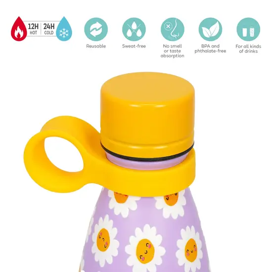 Legami Legami | Drinkfles Daisy Hot & Cold Vacuum Bottle 500ml