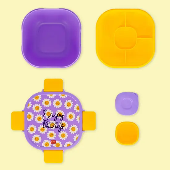 Legami Legami | Lunch Box Daisy Round 1700 ml