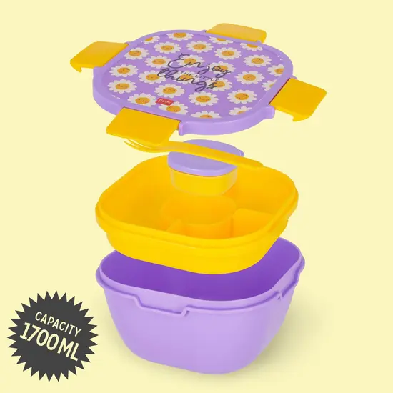 Legami Legami | Lunch Box Daisy Round 1700 ml
