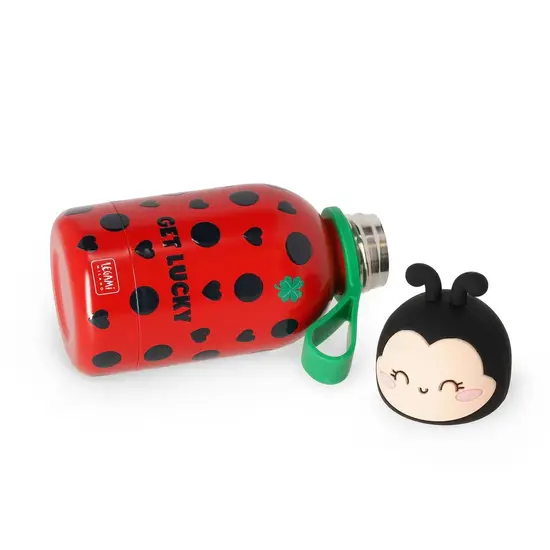 Legami Legami | Vacuum Bottle for Kids - Ladybug - Hot&Cold BFF