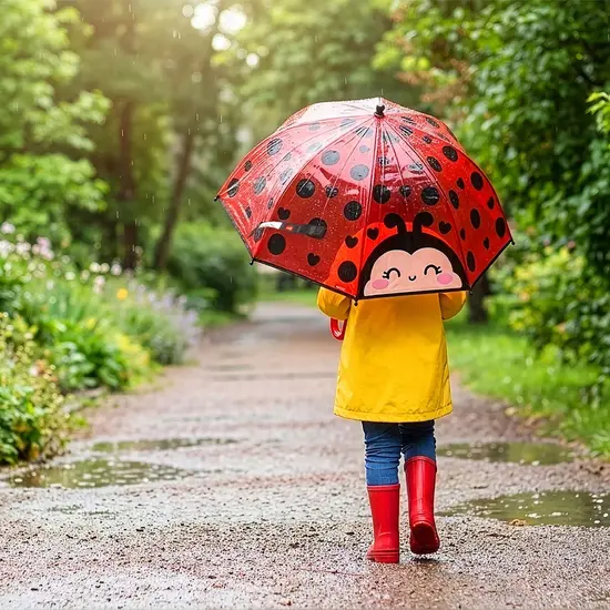 Legami Legami | Parapluie pour enfants Ladybug - Dancin’ in the Rain
