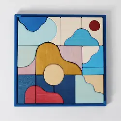 Grimm's | Petit ensemble de construction Wave