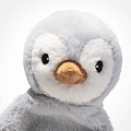 Steiff Steiff | Lio Penguin Comforter 26 cm Light Grey