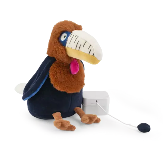 Moulin Roty Moulin Roty  | La forêt Mawa Muziek Knuffel Calao Litchi