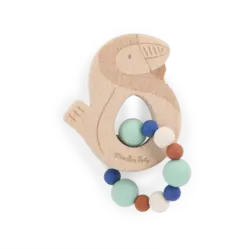 Moulin Roty  | La forêt Mawa Calao Teething Ring Rattle