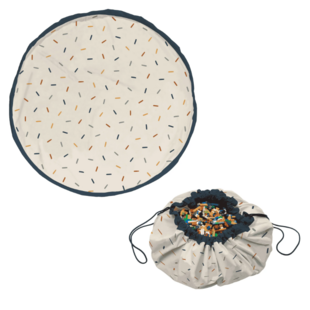 Play&Go | Original - Single Print Storage bag and play mat Confetti