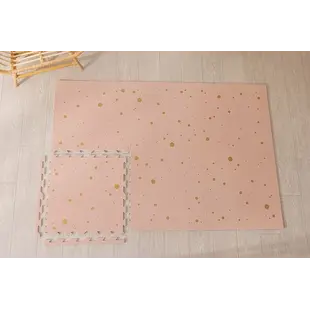 Nido Nido | Puzzle Mat Stylish Pink and Gold Confetti 6-Pack