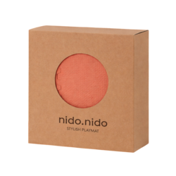Nido Nido | Tapis puzzle Plain Color Puzzle Mat Terracotta, lot de 9