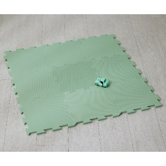 Nido Nido Nido Nido | Puzzlematte Plain Color Puzzle Mat Sage green 9er-Pack
