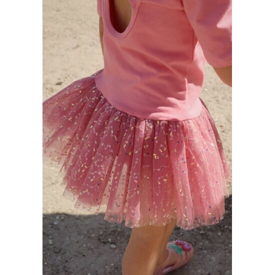 Konges Slojd Konges Slojd | Ballerina Dress Strawberry Ice