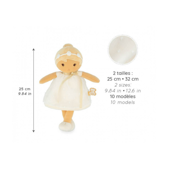 Kaloo Kaloo | Meine erste Stoffpuppe Daphne Puppe 25 cm