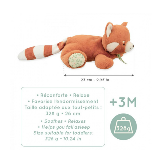 Kaloo Kaloo | Weighted red panda plush toy