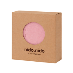 Nido Nido | Tapis puzzle Plain Color Puzzle Mat Dusty Rose, lot de 9