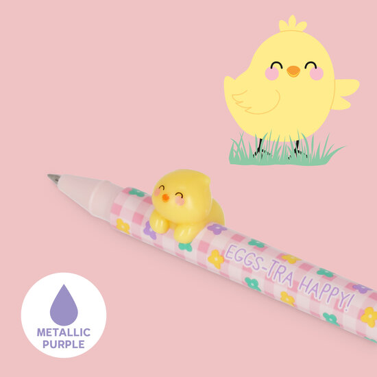 Legami Legami | Ballpoint Pen Happy Easter Gel Pens Rabbit/Chick 2-piece