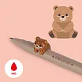 Legami Legami | Gel Pen with "Dream Big" Teddy Bear Animal Decoration - Lovely Friends