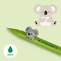 Legami Legami | Gelpen Met  "Let Me Sleep" Koala Animal Decoration - Lovely Friends