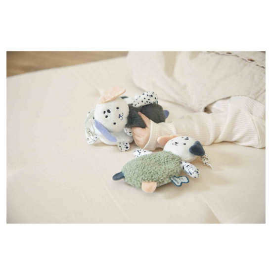 Kaloo Kaloo | 3er-Set sensorische Welpen-Stofftiere für Babys