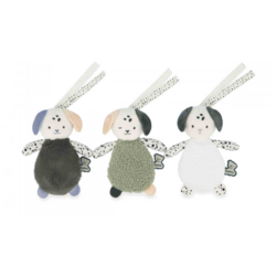 Kaloo | 3er-Set sensorische Welpen-Stofftiere für Babys
