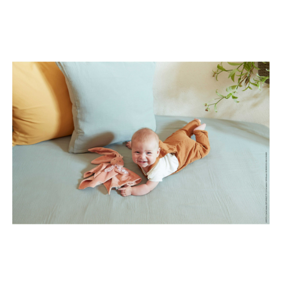 Kaloo Kaloo | Kuscheltuch Kaninchen Terrakotta