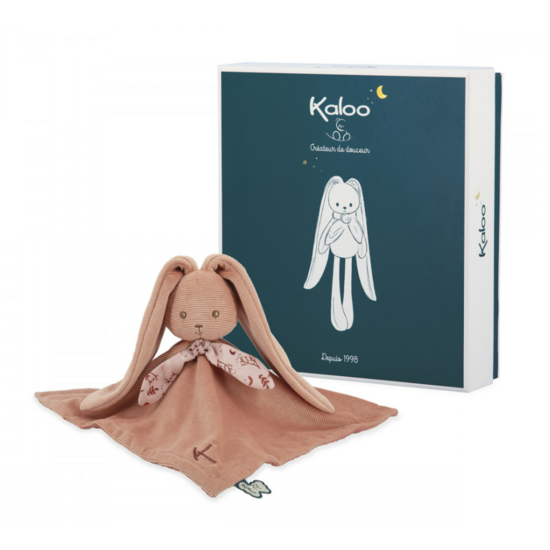 Kaloo Kaloo | Knuffeldoekje Konijn Terracotta