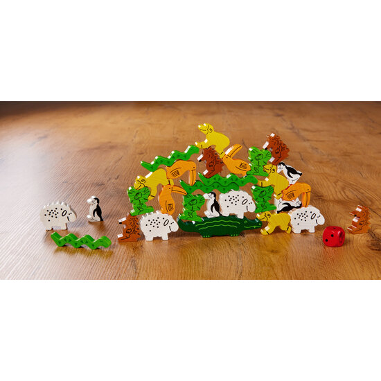 Haba Construction game - Animal Upon Animal - Haba + 4 years