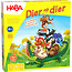 Haba Jeu de construction - Pyramide d’animaux - Haba +4 ans