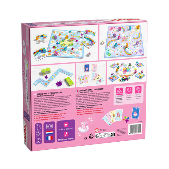 Haba Haba | Brettspiel Einhorn Flonkerglans Spielesammlung