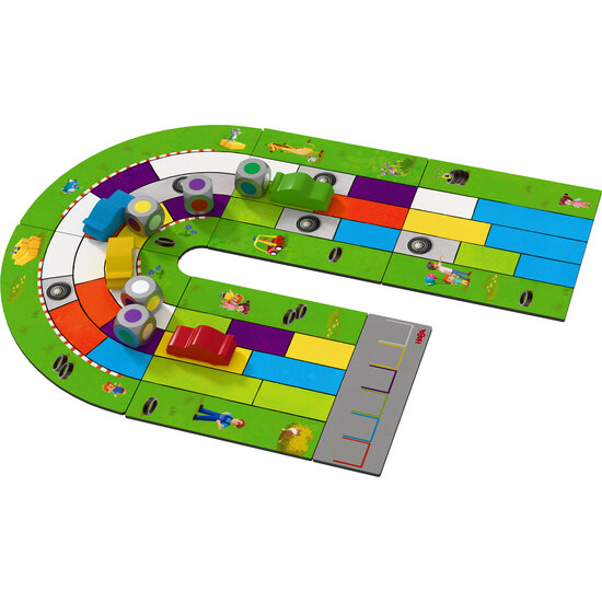 Haba Haba | Jeu de dés Monza À fond les ballons !