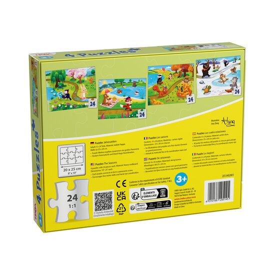 Haba Haba | Puzzle Les saisons