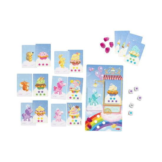 Haba Haba | Spel Eenhoorn Flonkerglans Magisch Dobbelplezier