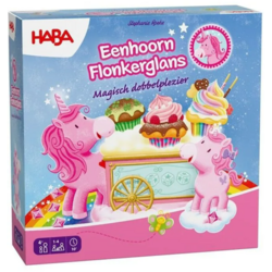 Haba | Spiel Einhorn Glitzerglück - Magischer Würfelspaß