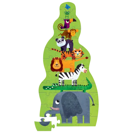 Crocodile Creek Crocodile Creek | Super Duper Tall Puzzle Jungle 30 Pieces