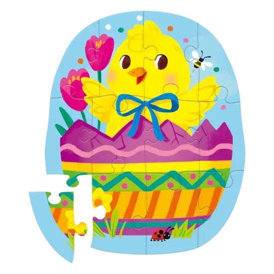 Crocodile Creek Crocodile Creek | Mini Easter Egg Puzzle, 12 pieces