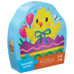 Crocodile Creek | Mini Puzzel Paasei 12 Stuks