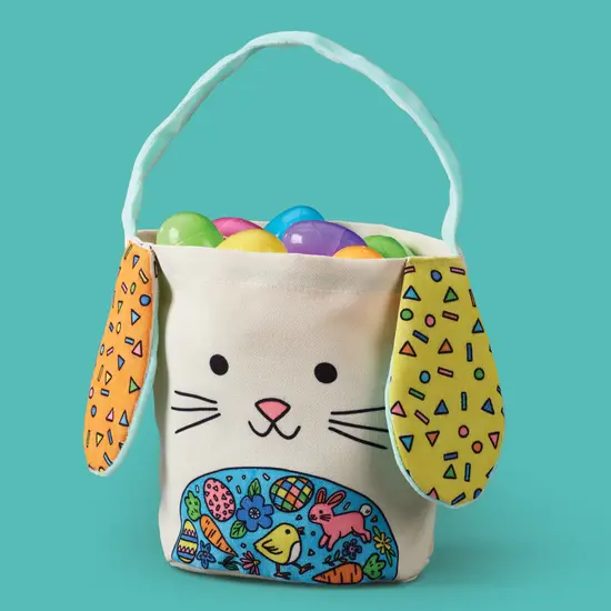 Crocodile Creek Crocodile Creek | Creativity Colour Your Own Easter Bunny Basket