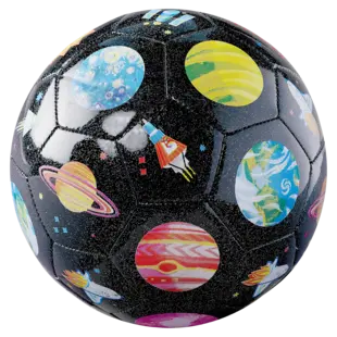 Crocodile Creek | Glitzer Fußball Raumfahrt 18 cm