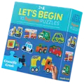 Crocodile Creek Crocodile Creek | Let's Begin Puzzles 2 Pieces Vehicles