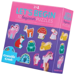 Crocodile Creek | Let's Begin Puzzles 2 Teile Einhorn