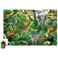 Crocodile Creek Crocodile Creek | Holographic Foil Puzzel Jungleparadijs 50 Stuks