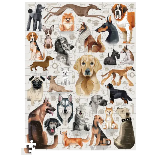 Crocodile Creek Crocodile Creek | Puzzle Hunde 200 Teile