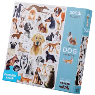 Crocodile Creek | Puzzle Chiens 200 pièces