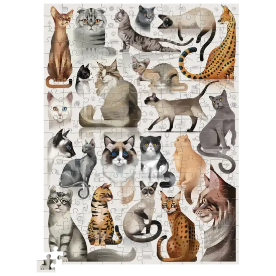 Crocodile Creek Crocodile Creek | Puzzle Katzen 200 Teile