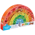 Crocodile Creek Crocodile Creek | Puzzle Arc-en-ciel animalier 100 pièces