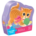 Crocodile Creek Crocodile Creek | Mini Puzzle Cute Kittens 12 Pieces
